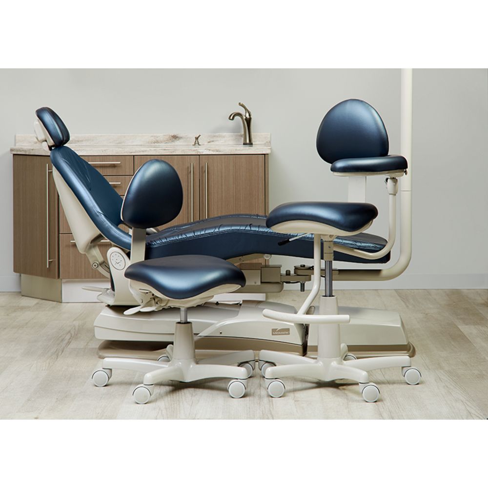 Dental Dentistry Ergonomic Exam Chair Operatory Set-Up Package +Stool